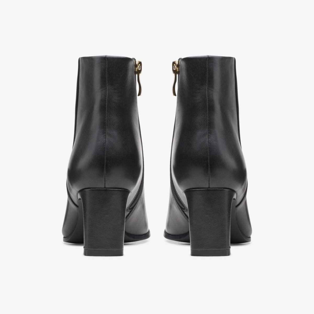 Botas Clarks Seren 55 Top Black Leather Mujer Negros | 06YMNXCJA